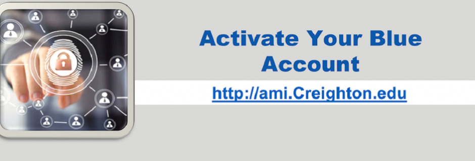 activate your blue account